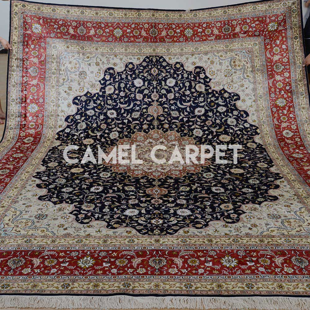 Beautiful Persian Traditional Area Rug Under Bed