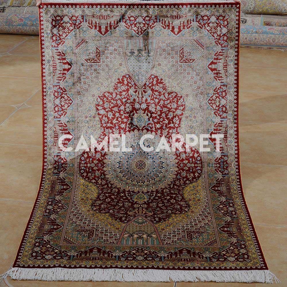 Turkish Knot Persian Red Rug